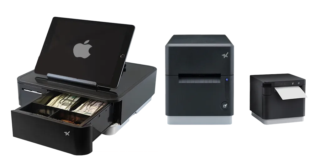 Star Micronics has a wide range of hardware solutions for Apple POS Systems.