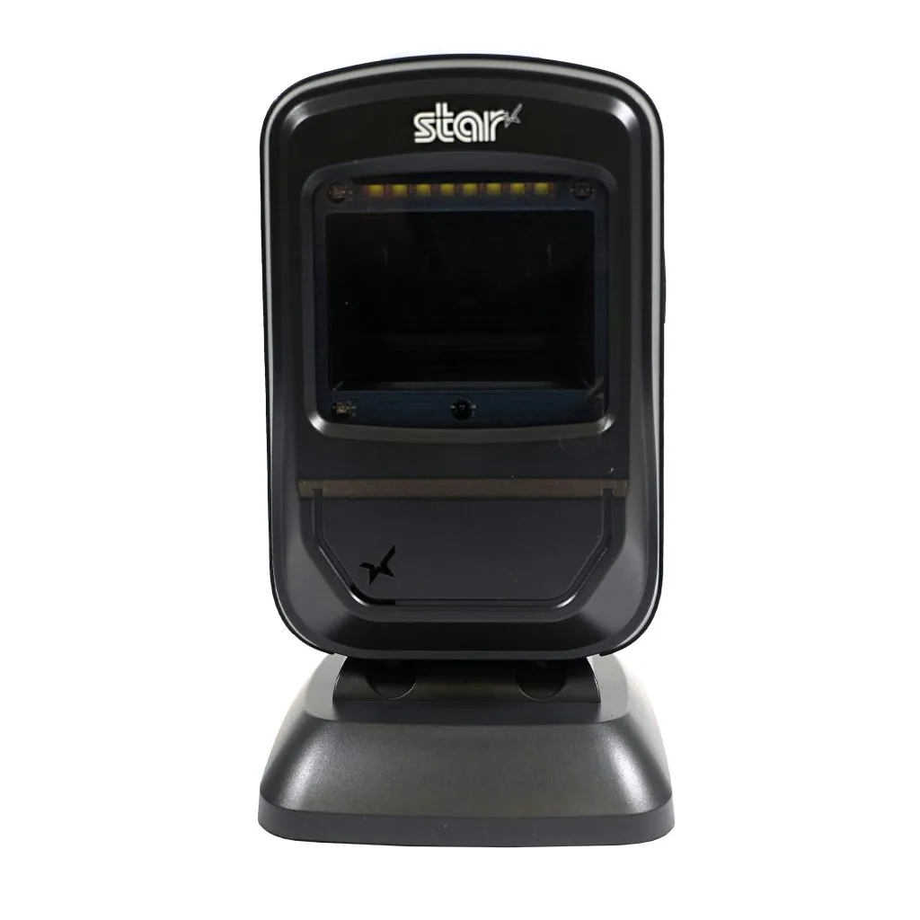 The BSD-40U premium desktop USB barcode scanner by Star Micronics.