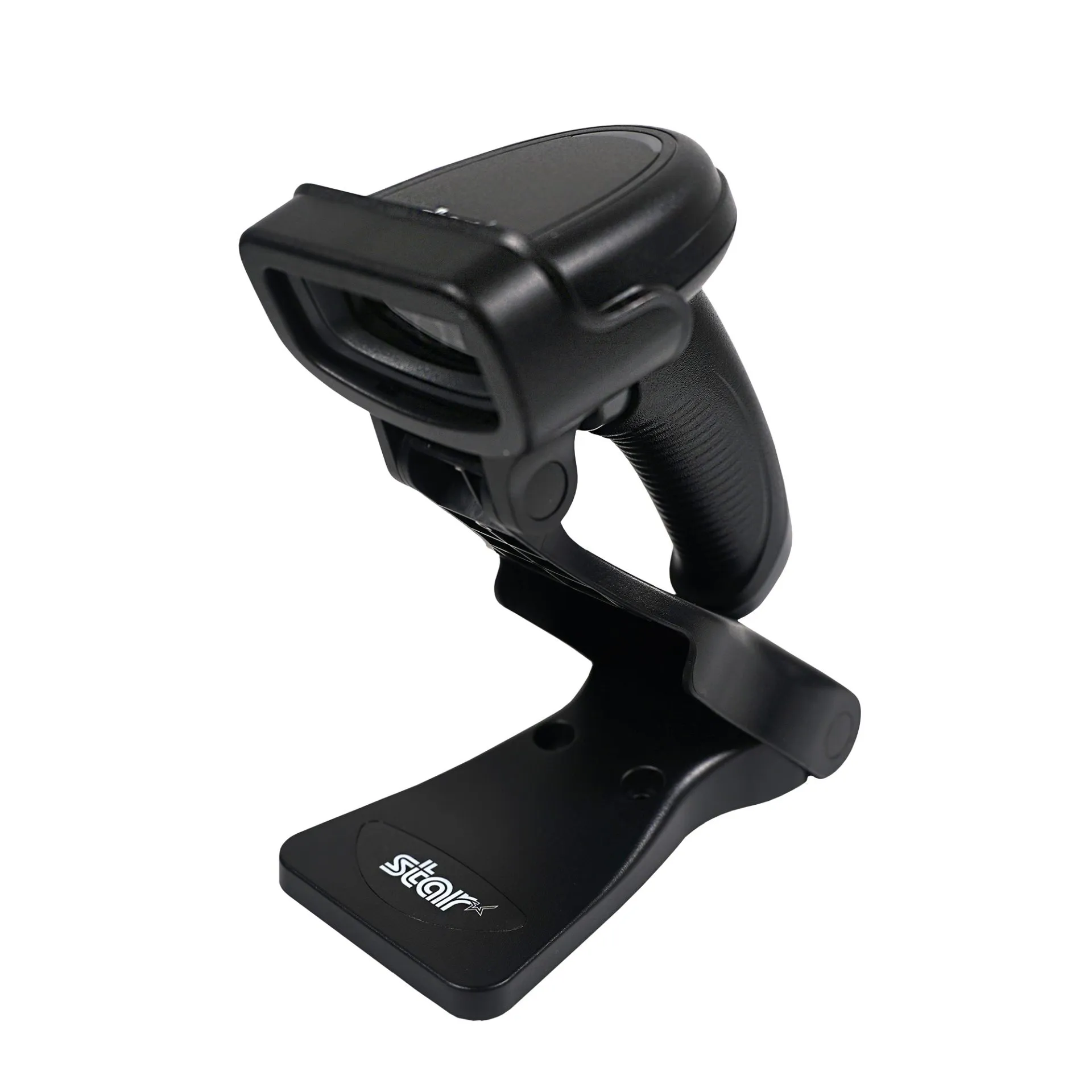 The BSH-20B wireless Bluetooth handheld barcode scanner by Star Micronics.
