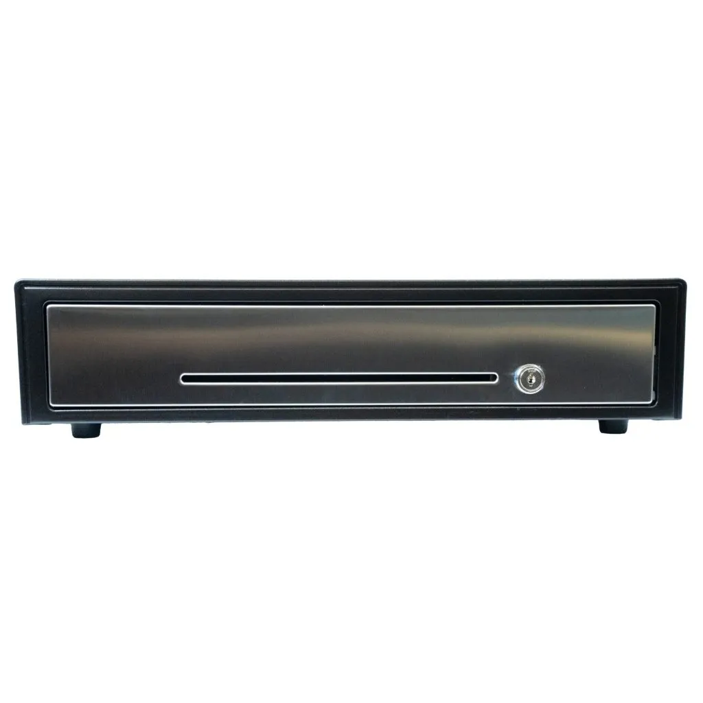 The CD5-1817 cash drawer by Star Micronics is built for retailers managing higher cash volumes in demanding environments, like grocery stores, cannabis shops, and hospitality venues.