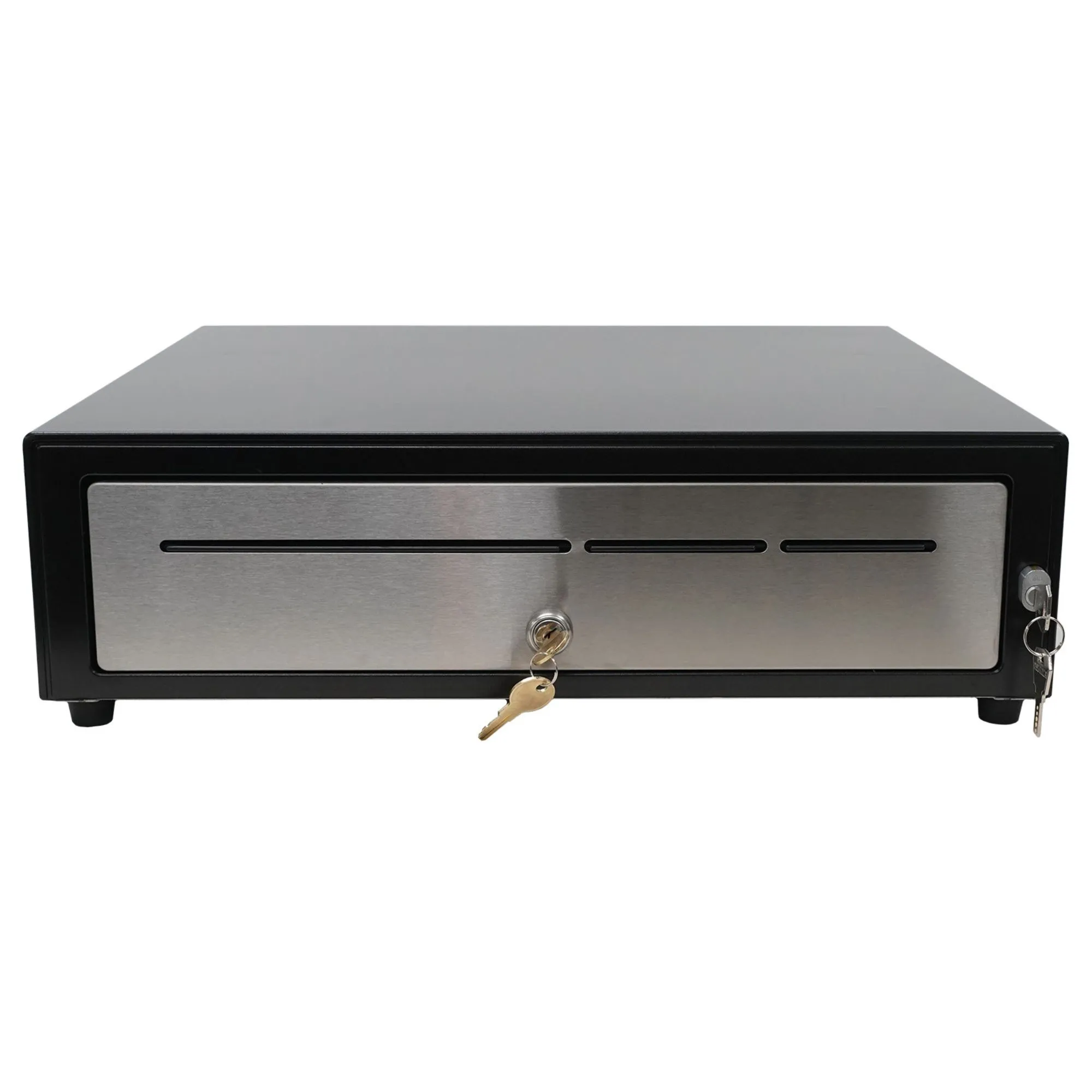 The CD5-1918 cash drawer by Star Micronics sets the standard for high-cash volume, big-box, and enterprise-level cash management.