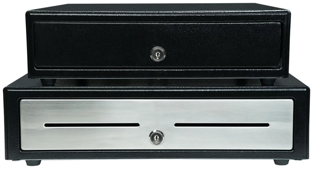 CD4-1416 and CD44-1616 Choice Series cash drawers by Star Micronics.