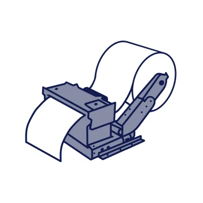 Versatile kiosk printers by Star Micronics.