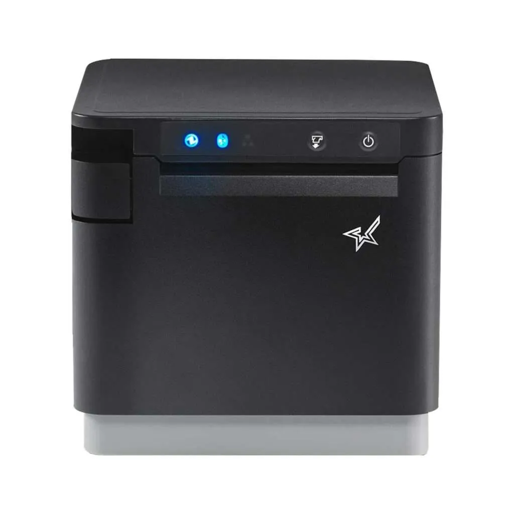 The mC-Print3 thermal receipt printer by Star Micronics.