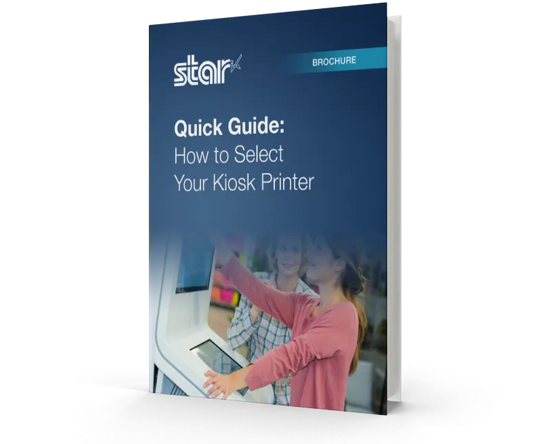 Quick Guide: How to Select Your Kiosk Printer brochure.