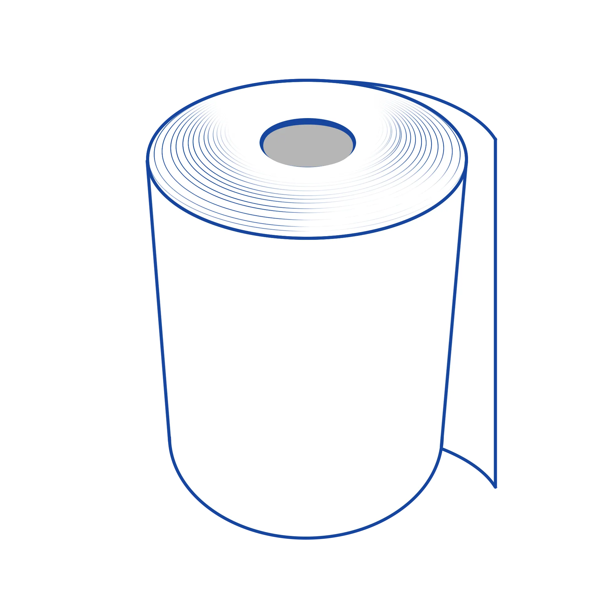 Star Basic 1-ply impact bond paper roll from Star Micronics