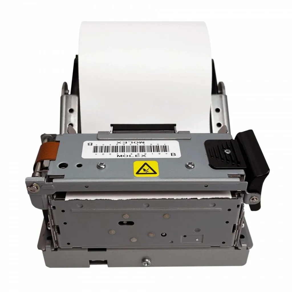 The SK1-311 SK repositionable linerless label kiosk printer by Star Micronics.