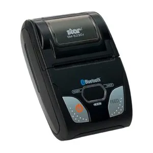 The SM-S230i portable thermal printer by Star Micronics.
