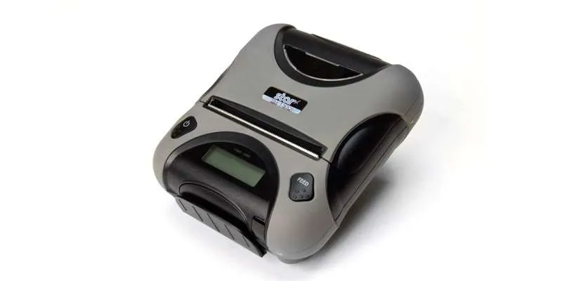 The SM-T300i portable thermal printer by Star Micronics.