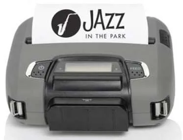 The SM-T400i Portable Receipt Label Printer by Star Micronics.