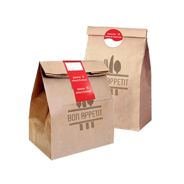 Take-out bags and containers with tamper-proof labels by Star Micronics keep them securely closed.