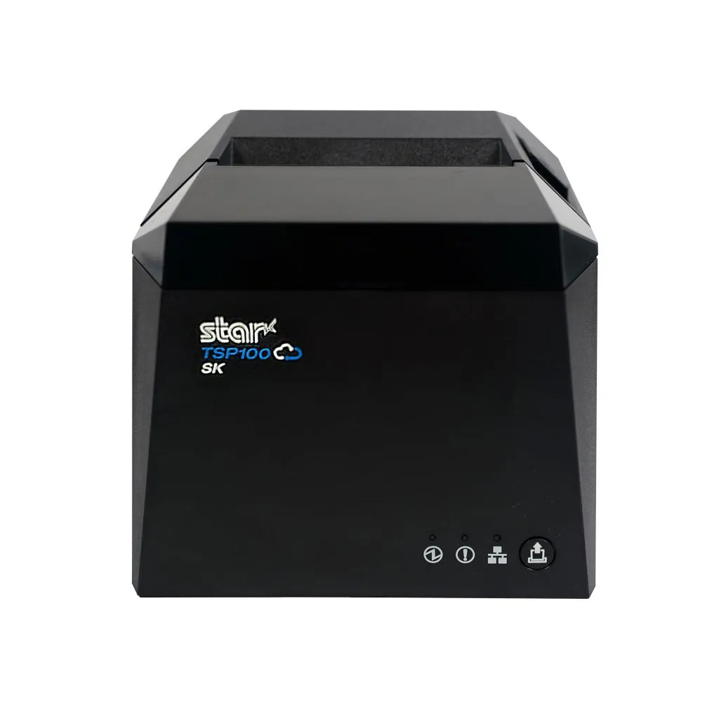 TSP143IV SK Thermal Linerless Sticky Label Printer by Star Micronics.