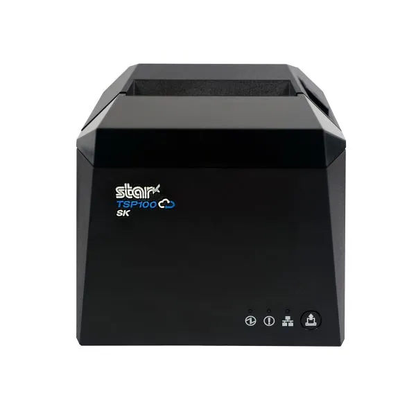 TSP143IV SK Thermal Linerless Sticky Label Printer by Star Micronics.