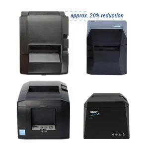 The TSP143IV SK by Star Micronics is the Smallest Linerless Label Printer on the market.